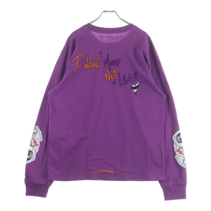 Chrome Hearts Matty Boy Ppo I Want More Not Less L S Tee Boy Printed Long