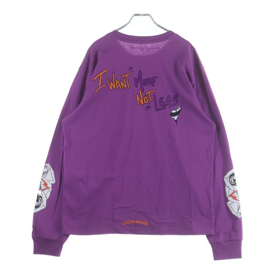 Chrome Hearts Matty Boy Ppo I Want More Not Less L S Tee Boy Printed Long