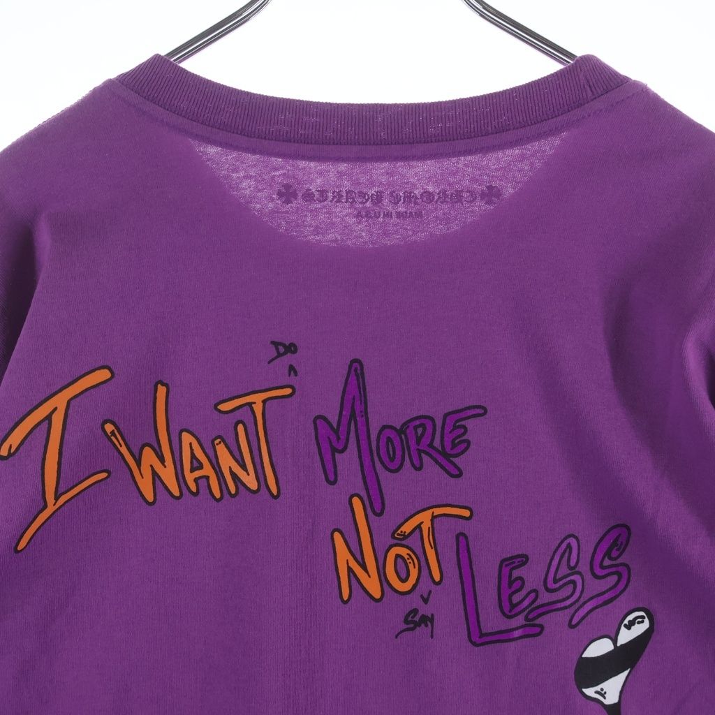 Chrome Hearts Matty Boy Ppo I Want More Not Less L S Tee Boy Printed Long — view 4