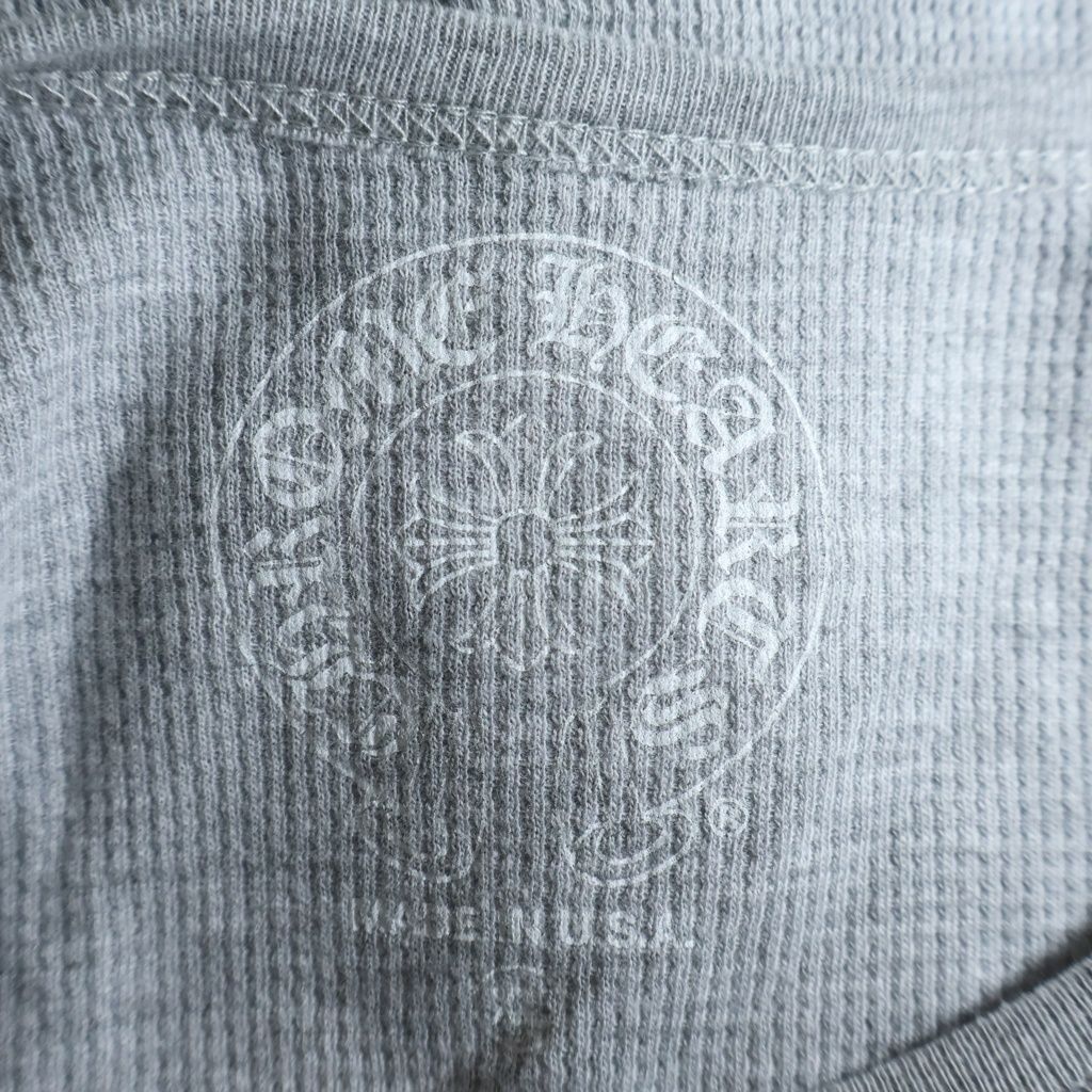 Chrome Hearts Thermal L S Tee Arm English Logo Print Long Sleeve T-Shirt — view 7