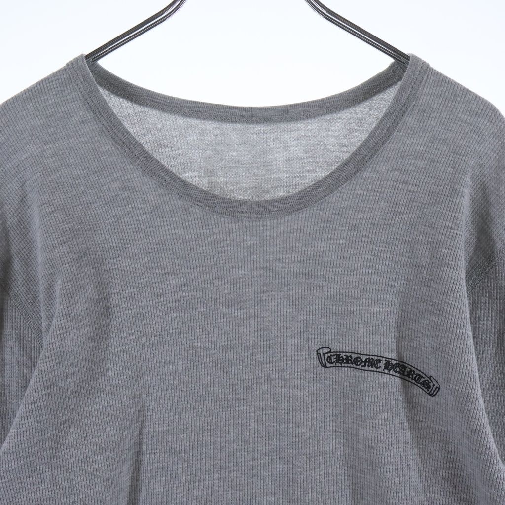 Chrome Hearts Thermal L S Tee Arm English Logo Print Long Sleeve T-Shirt — view 3