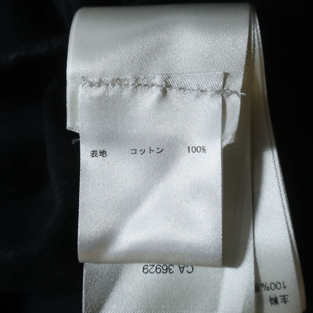 Louis Vuitton LV Logo Embossed Short Sleeve T-Shirt Dt3 Black — view 7