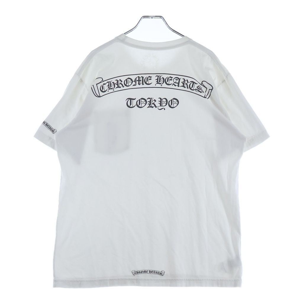 Chrome Hearts CH T-shrt Tokyo Ltd Limited Back Scroll Label Print Short Sleeve