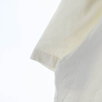 Louis Vuitton LV Logo Embossed Short Sleeve T-Shirt Dt3 White — view 5