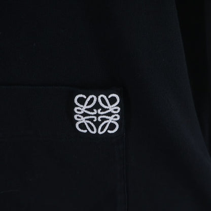 Loewe Anagram Logo Pocket Long Sleeve T-Shirt Black — view 4