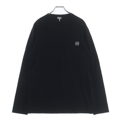 Loewe Anagram Logo Pocket Long Sleeve T-Shirt Black