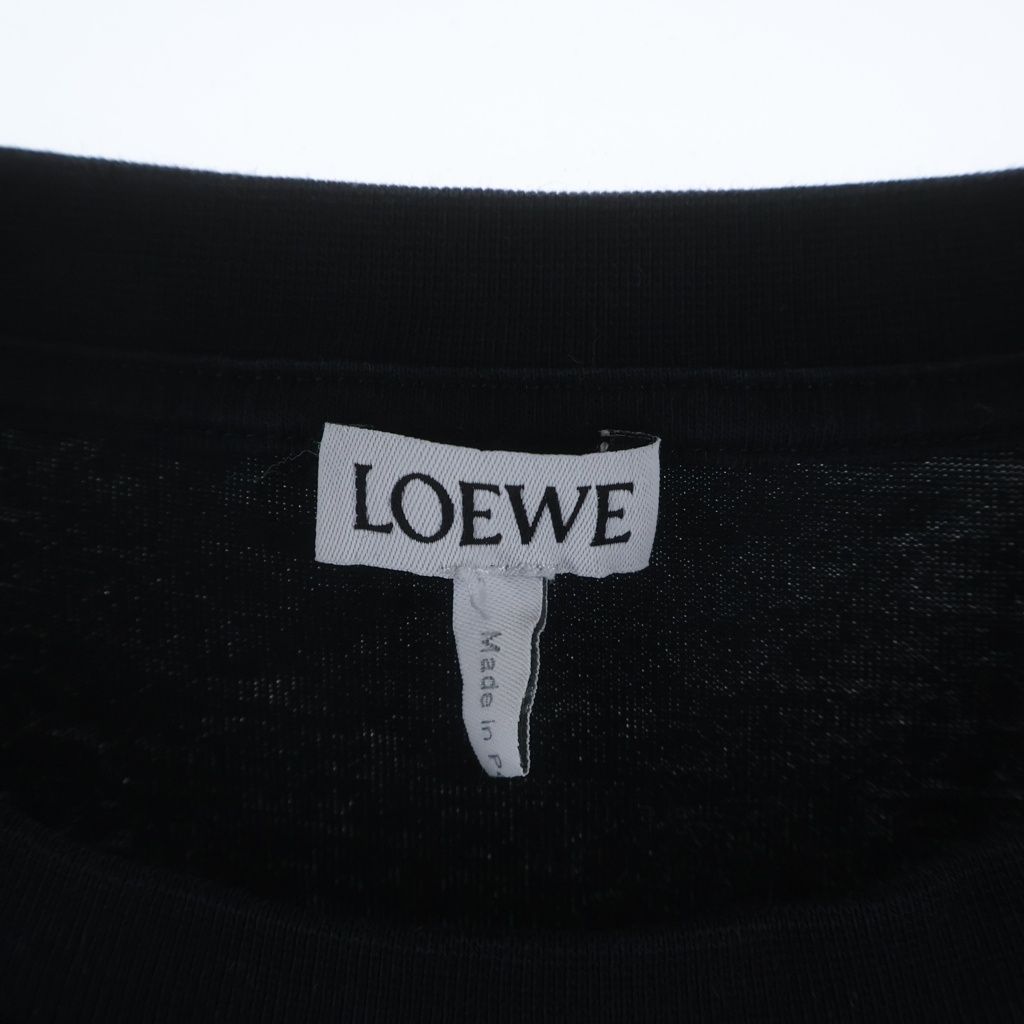 Loewe Anagram Logo Pocket Long Sleeve T-Shirt Black — view 6