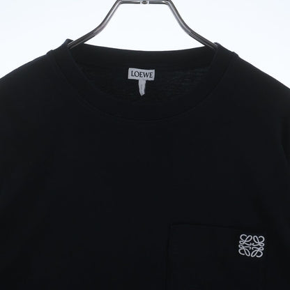 Loewe Anagram Logo Pocket Long Sleeve T-Shirt Black — view 3
