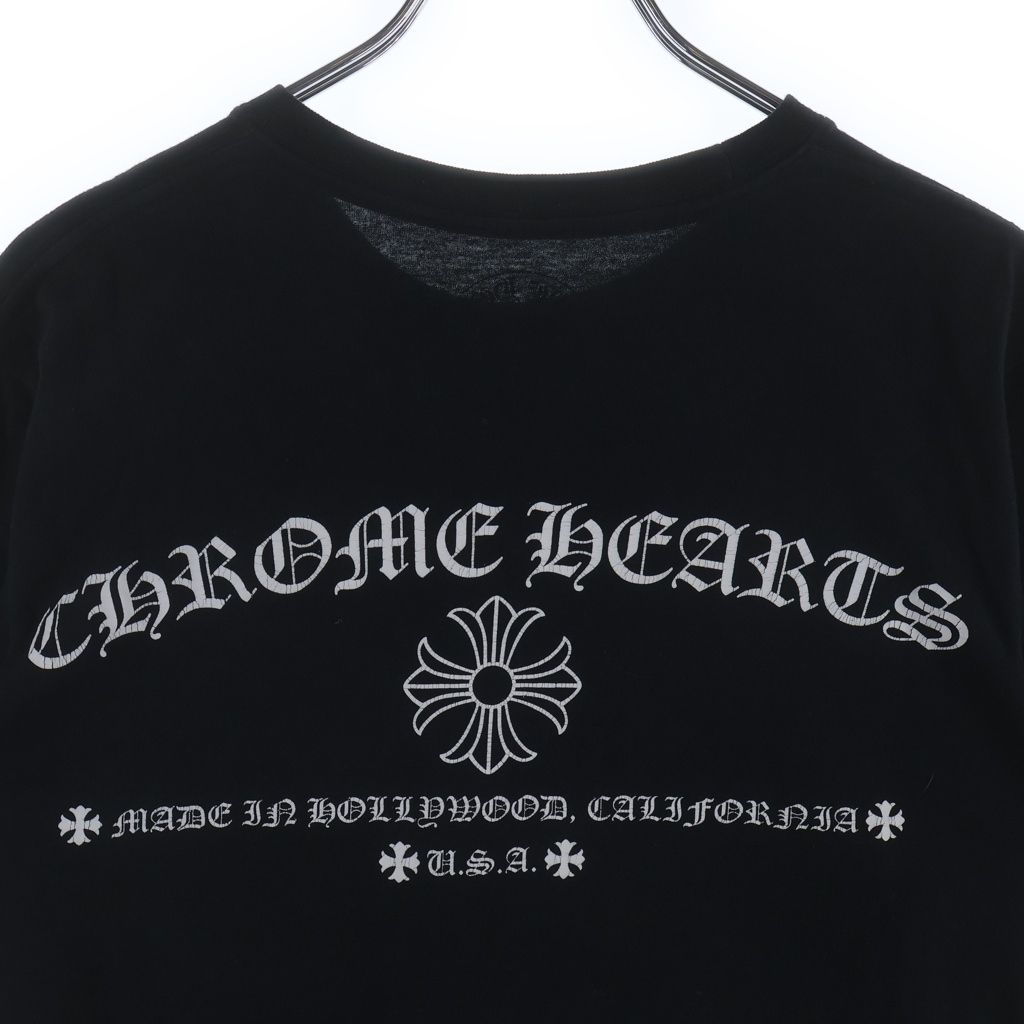 Chrome Hearts CH S Tee CH Pupuras Logo Print Short Sleeve T-Shirt — view 4