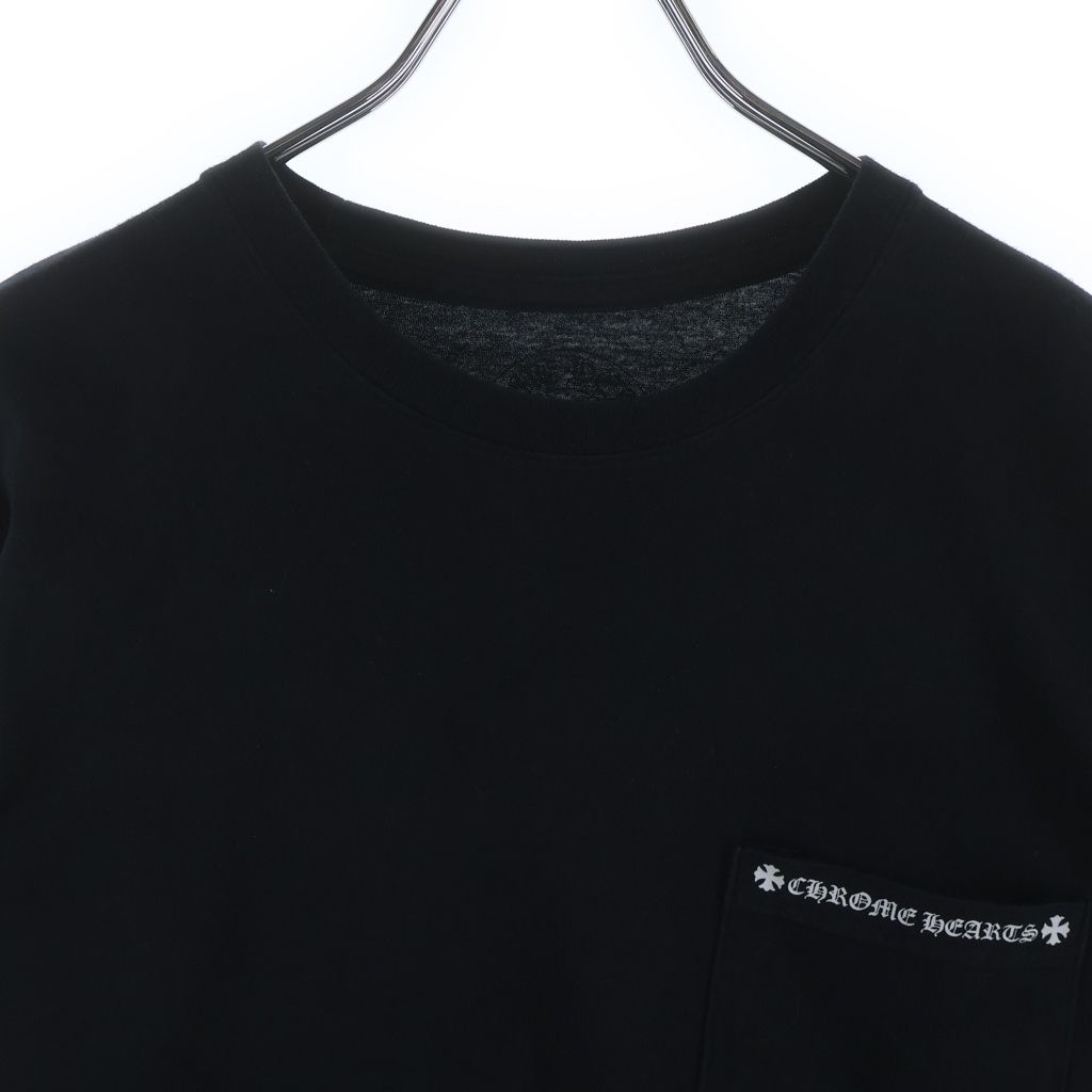 Chrome Hearts CH S Tee CH Pupuras Logo Print Short Sleeve T-Shirt — view 3