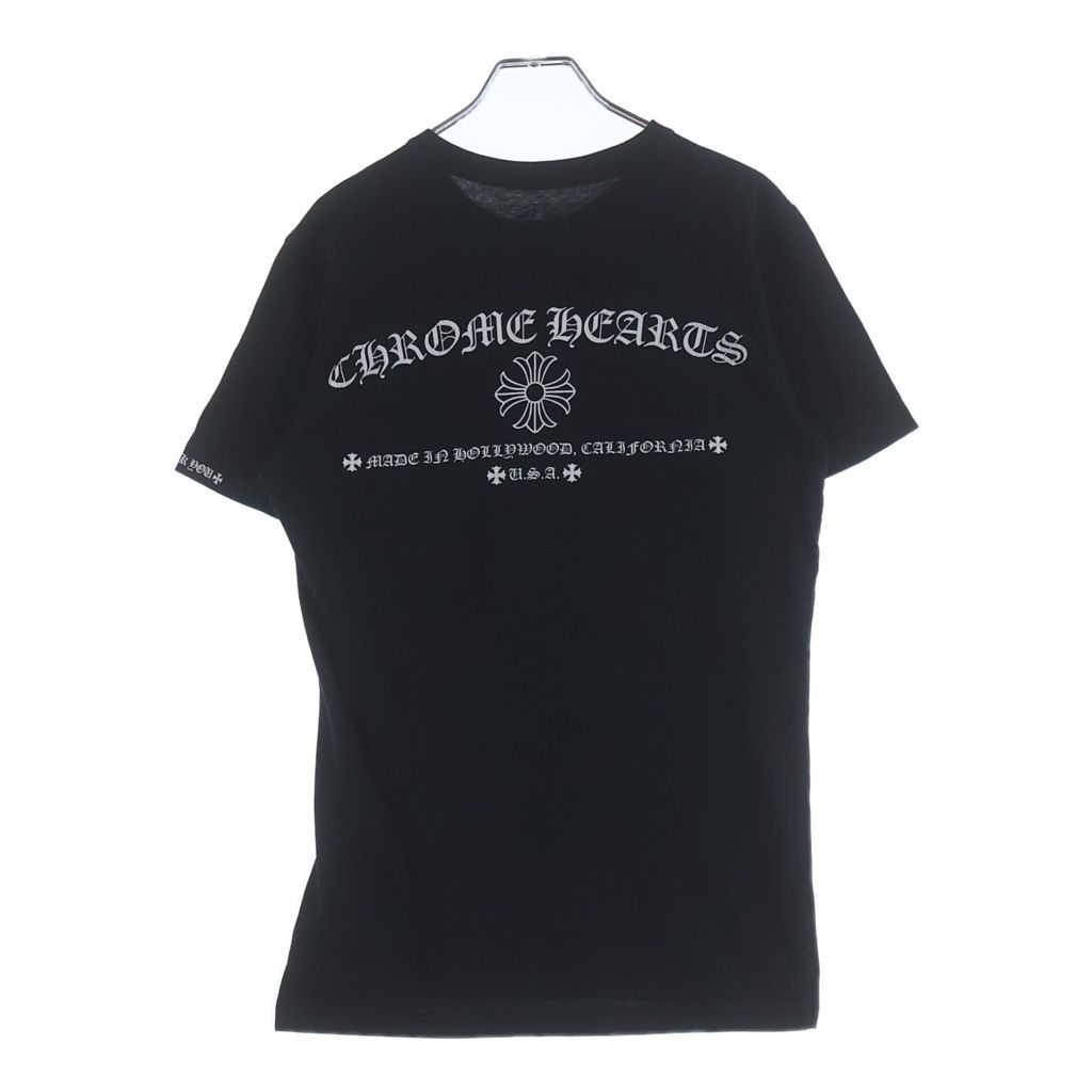 Chrome Hearts CH S Tee CH Pupuras Logo Print Short Sleeve T-Shirt