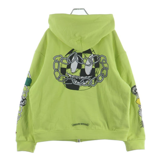 Chrome Hearts Matty Boy Ppo Chain Game Hoodie Boy Link Lining Thermal Zip