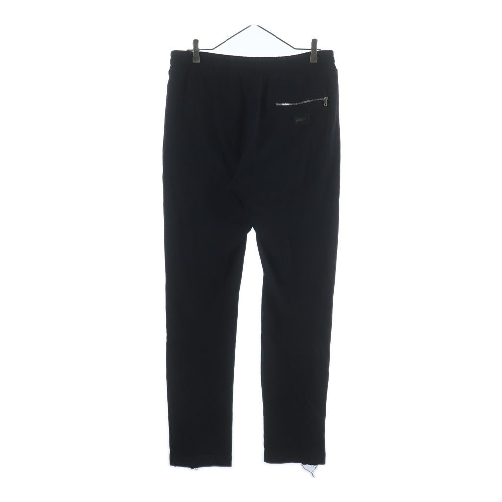 Dolce & Gabbana Logo Plate Jogger Sweatshirt Pants Black — view 2