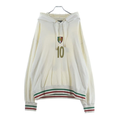 Dolce & Gabbana Italy Logo Motif Pullover Sweatshirt Hoodie White Red Green — view 2