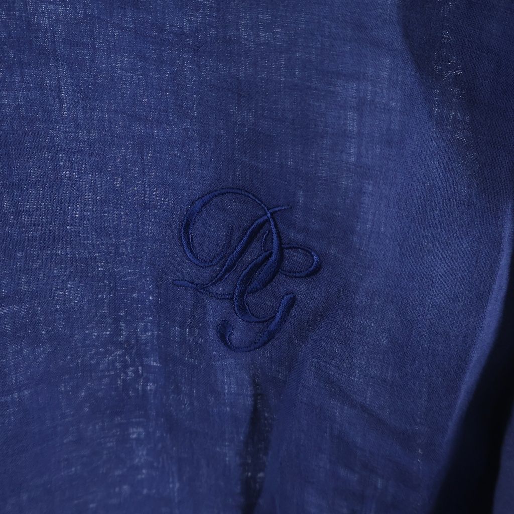Dolce & Gabbana Marti Ni Chest Logo Embroidery Button Up Collared Long Sleeve — view 5
