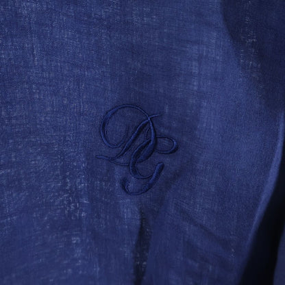 Dolce & Gabbana Marti Ni Chest Logo Embroidery Button Up Collared Long Sleeve — view 5