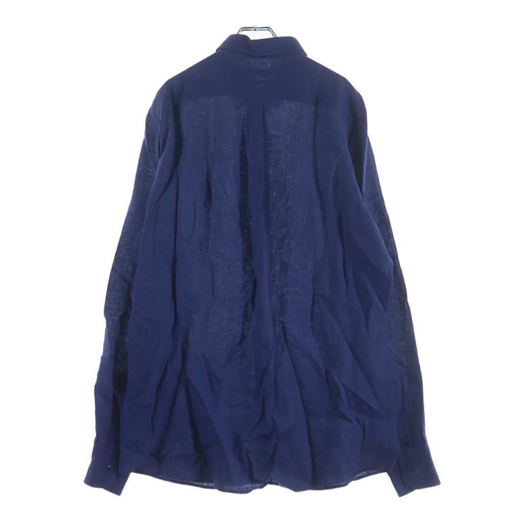 Dolce & Gabbana Marti Ni Chest Logo Embroidery Button Up Collared Long Sleeve — view 2