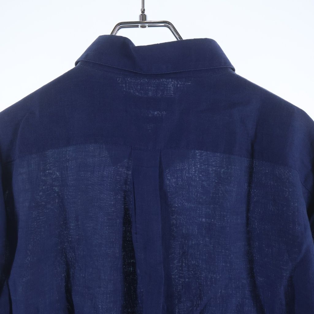 Dolce & Gabbana Marti Ni Chest Logo Embroidery Button Up Collared Long Sleeve — view 4