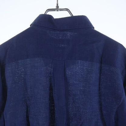 Dolce & Gabbana Marti Ni Chest Logo Embroidery Button Up Collared Long Sleeve — view 4