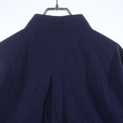 Dolce & Gabbana Chest Bee Embroidery Button Up Collared Long Sleeve Shirt Blue — view 4