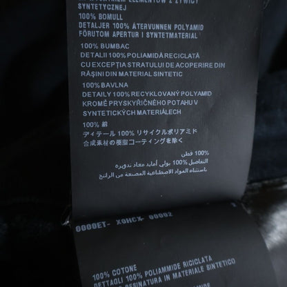 Prada Back Triangle Logo Print Nylon Pocket Sweatshirt Pants Black — view 7