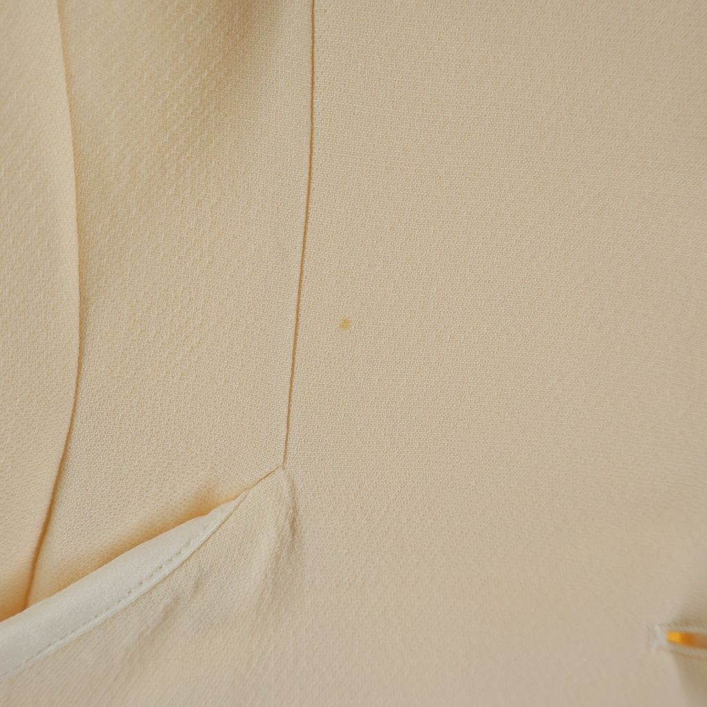 Dior Wool Silk Vest Gilet Dress Ivory 34 — view 5