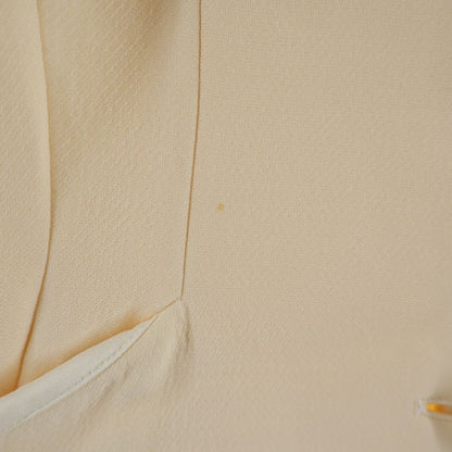Dior Wool Silk Vest Gilet Dress Ivory 34 — view 5
