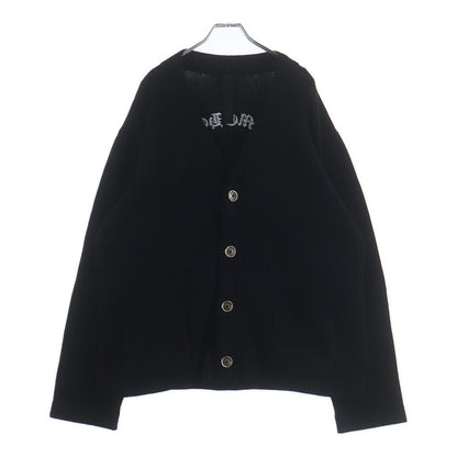 Chrome Hearts Not Sailin on Cardigan Cashmere Knit Black — view 2