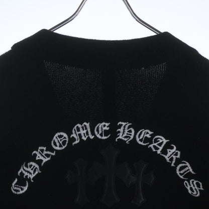 Chrome Hearts Not Sailin on Cardigan Cashmere Knit Black — view 4
