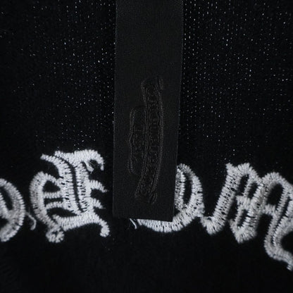Chrome Hearts Not Sailin on Cardigan Cashmere Knit Black — view 7