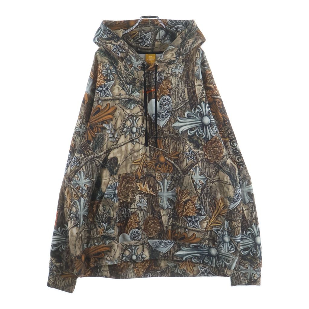 Chrome Hearts Nike Nocta Drake Hoodie Backhoe Shoe Print Pullover Sweatshirt