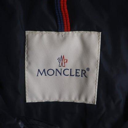 Moncler Levens Giubbotto Logo Patch Nylon Jacket Navy — view 7