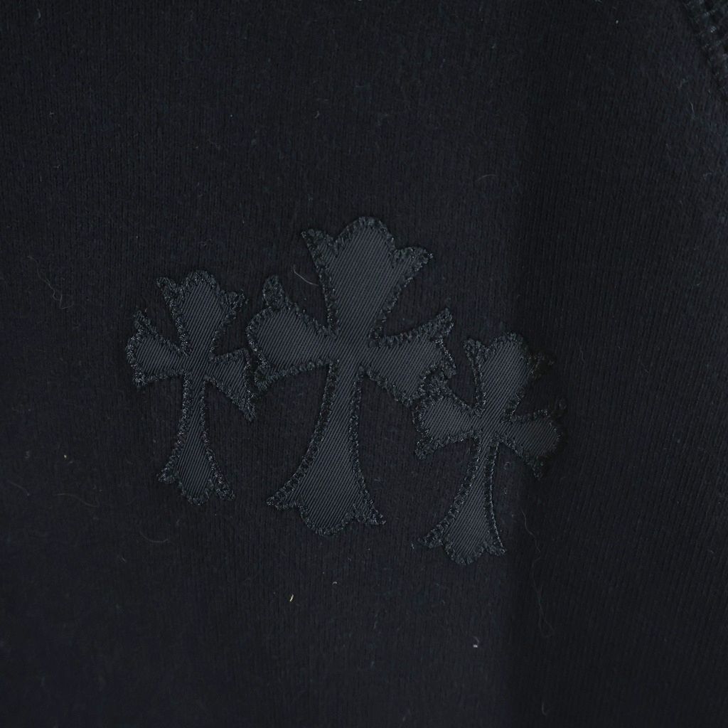 Chrome Hearts HD Plvr Sweatshirt Cemetery Cross Patch Back CH Logo Pullover — view 4