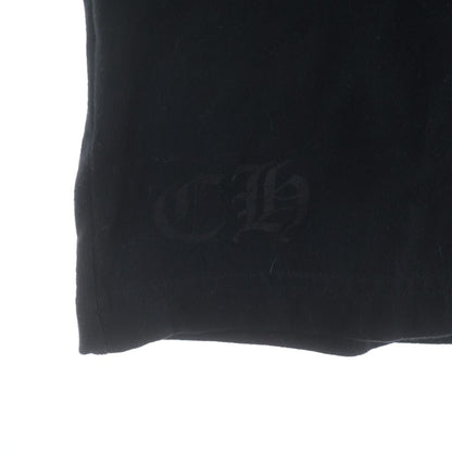 Chrome Hearts CH T-Shirt Scroll Label Print Pocket Short Sleeve Black — view 6
