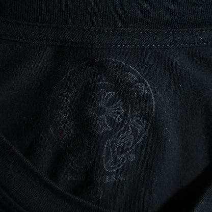 Chrome Hearts CH T-Shirt Scroll Label Print Pocket Short Sleeve Black — view 7