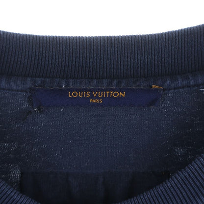 Louis Vuitton Inside Out Crew Neck Long Sleeve T-Shirt Long T Jyn Navy — view 6