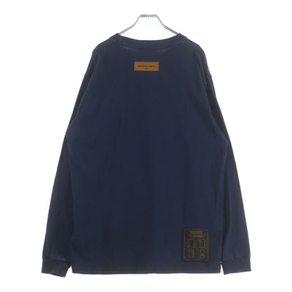 Louis Vuitton Inside Out Crew Neck Long Sleeve T-Shirt Long T Jyn Navy