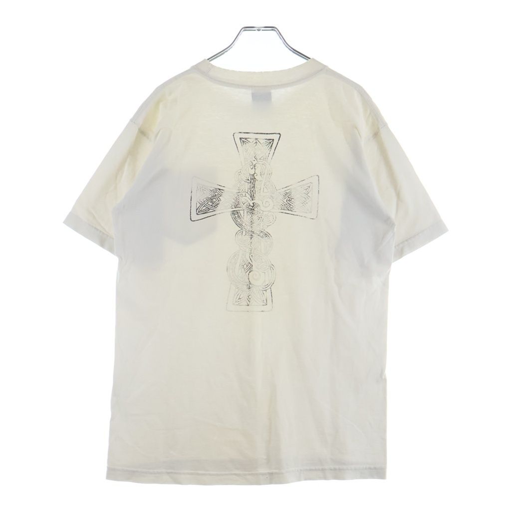 Chrome Hearts Vintage Back Celtic Cross Print Short Sleeve T-Shirt