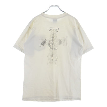 Chrome Hearts Vintage Back Celtic Cross Print Short Sleeve T-Shirt