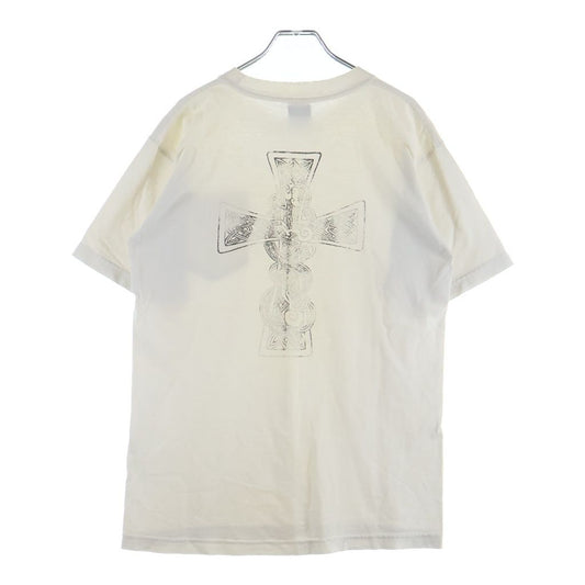 Chrome Hearts Vintage Back Celtic Cross Print Short Sleeve T-Shirt