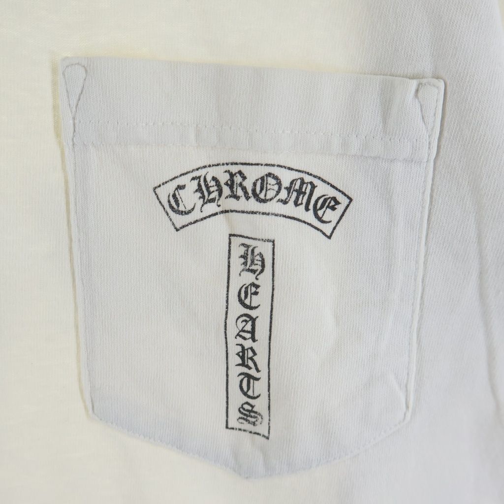 Chrome Hearts Vintage Back Celtic Cross Print Short Sleeve T-Shirt — view 3