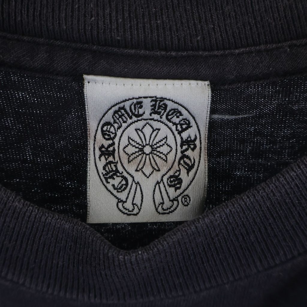 Chrome Hearts Vintage S Tee Chest Cemetery Cross Embroidery Short Sleeve T-Shirt — view 7