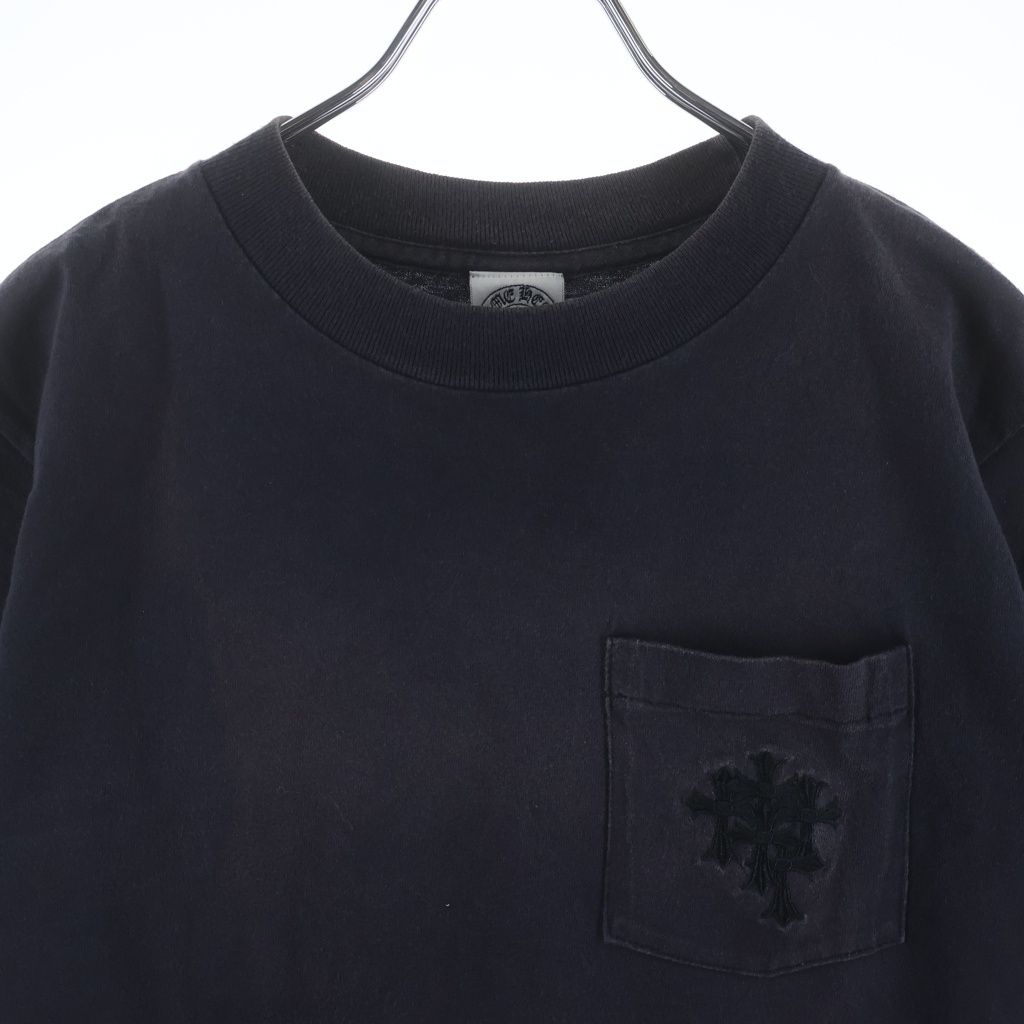 Chrome Hearts Vintage S Tee Chest Cemetery Cross Embroidery Short Sleeve T-Shirt — view 3