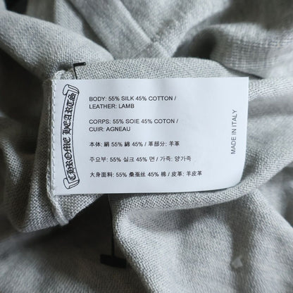Chrome Hearts Not Raglan T-Shirt with Cross Patch Gray — view 8