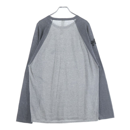 Chrome Hearts Not Raglan T-Shirt with Cross Patch Gray — view 2