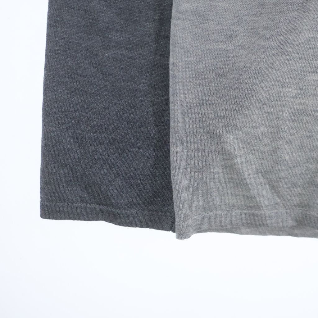 Chrome Hearts Not Raglan T-Shirt with Cross Patch Gray — view 6