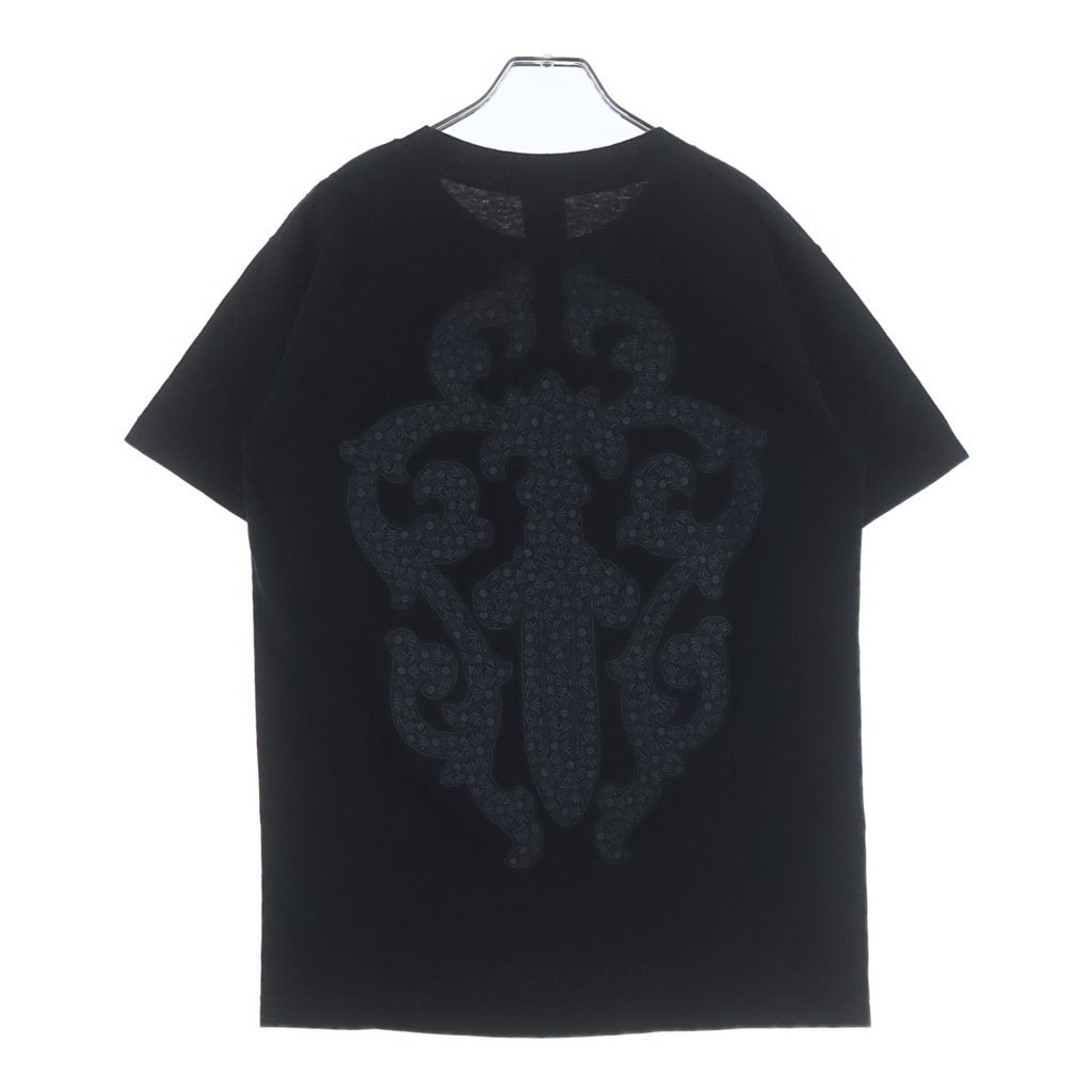 Chrome Hearts Vintage Vine Dagger Back Print Short Sleeve T-Shirt