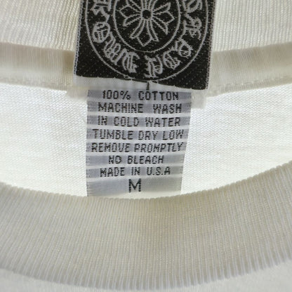 Chrome Hearts Vintage L S Tee Embroidery Sleeve Floral Print Back Horse Shoe — view 8