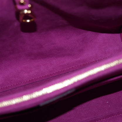Louis Vuitton Kimono MM Monogram Leather Tote Gold Brown Purple — view 5