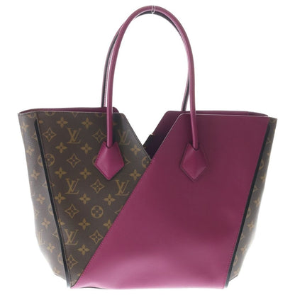 Louis Vuitton Kimono MM Monogram Leather Tote Gold Brown Purple — view 2